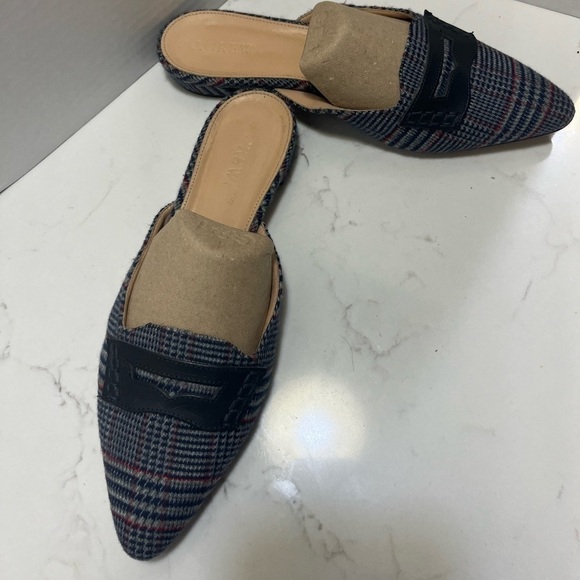J. Crew Shoes - J. Crew Tweed Loafer Mules 7
